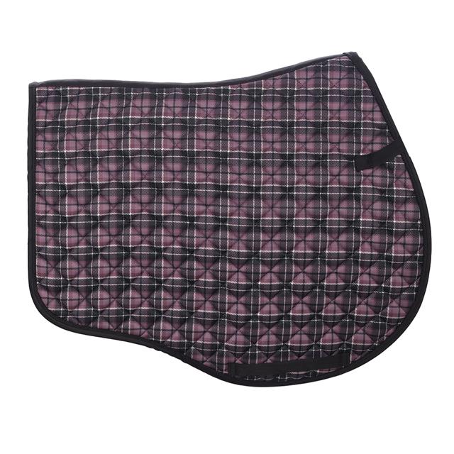 Zadeldek Montar MOCheri All Over Printed Checked Springen Donkerpaars