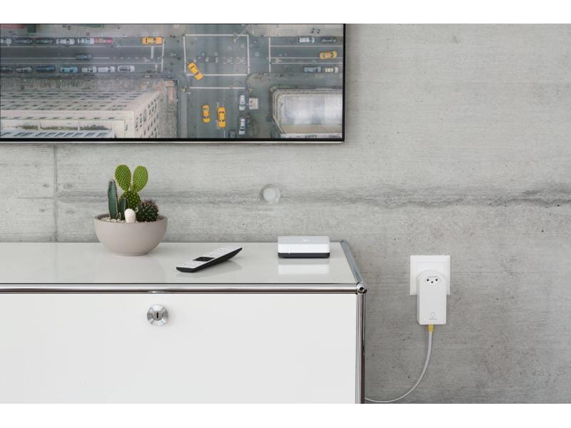 myStrom Powerline 2000 Connection Starterkit Ideal für IPTV 4K, Audio und Video Streaming und Voice over IP