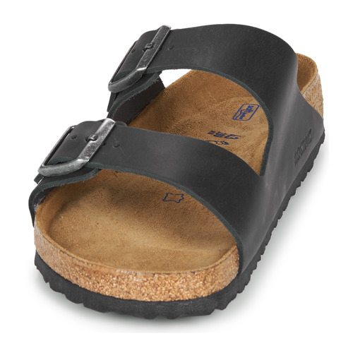 Birkenstock - ARIZONA SFB LEATHER - Noir