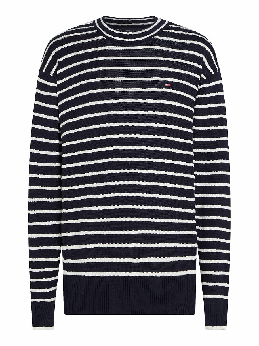 TOMMY HILFIGER<br>Suéter Survivor com gola redonda