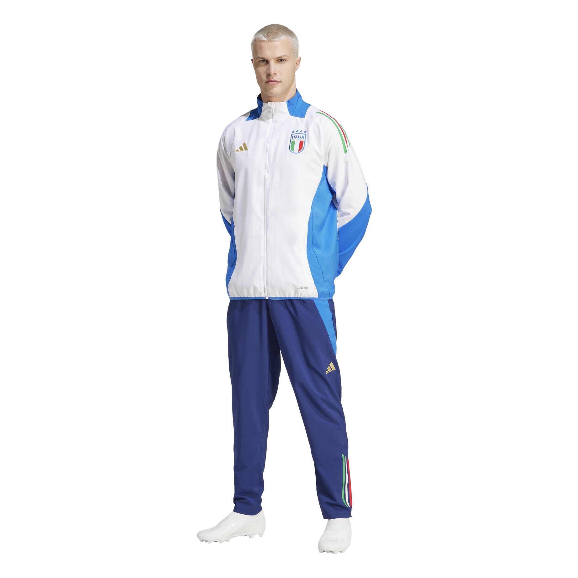 adidas Performance| Herren Fußballjacke ITALIEN FIGC PRE TIRO23