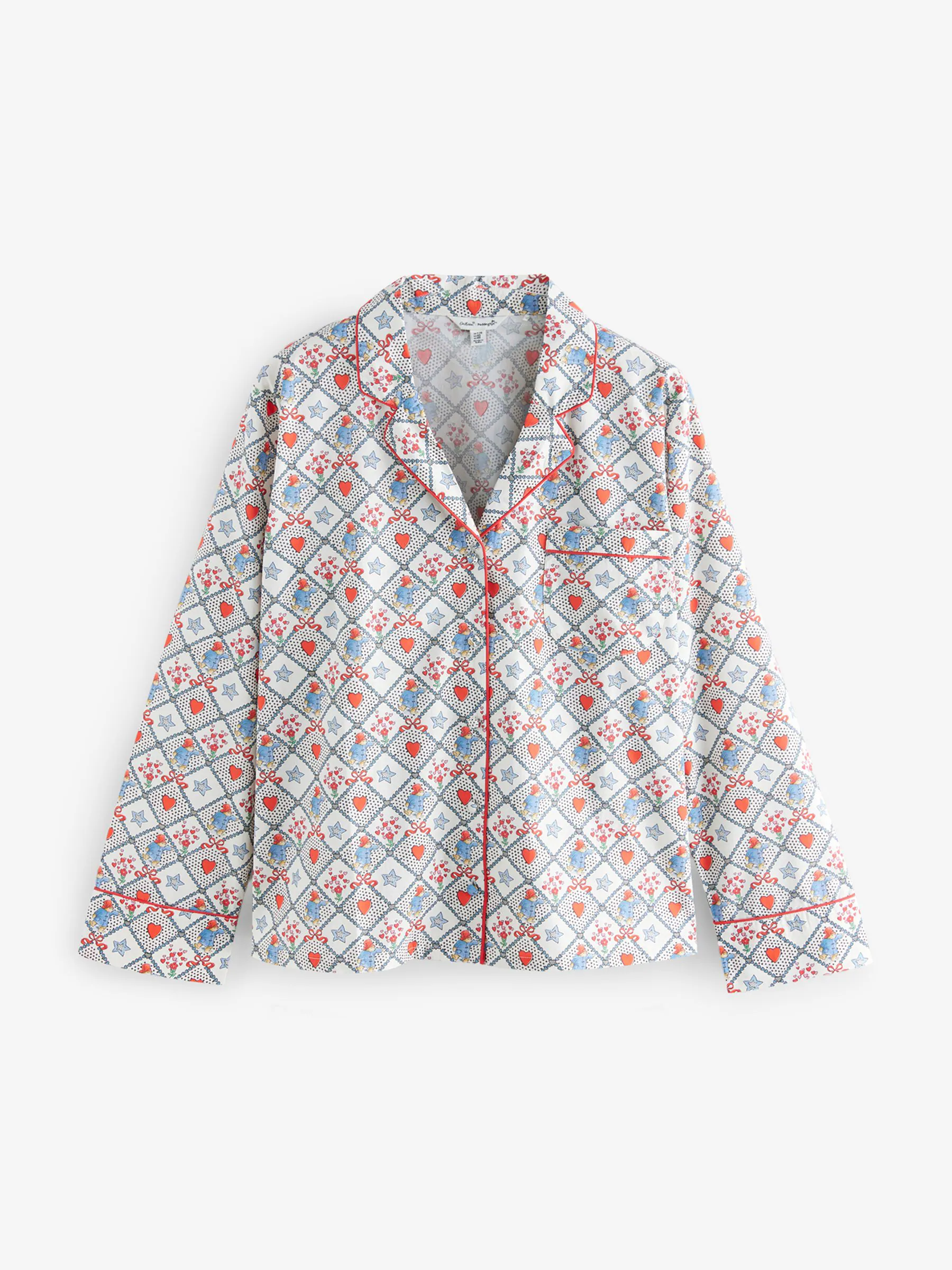 Cath Kidston Paddington Ruit knoopsluiting pyjama van 100% katoen