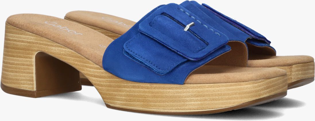 GABOR blauwe gabor slippers 722 1
