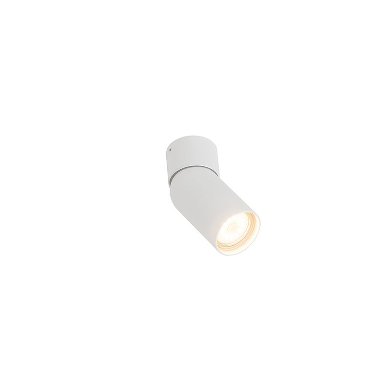 Moderne opbouwspot wit GU10 50mm - Falo
