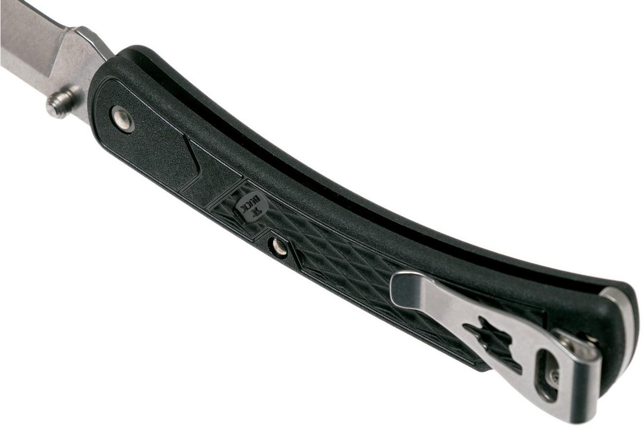 Buck 110 Slim Knife Select Black 0110BKS1 zakmes