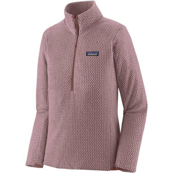 Sweat polaire randonnée PATAGONIA W'S R1 AIR ZIP NECK STORMY MAUVE