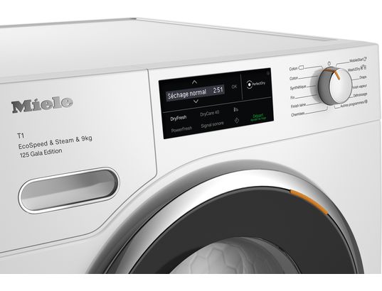 MIELE - Sèche-linge pompe à chaleur TWL680WP 125 Gala Edition
