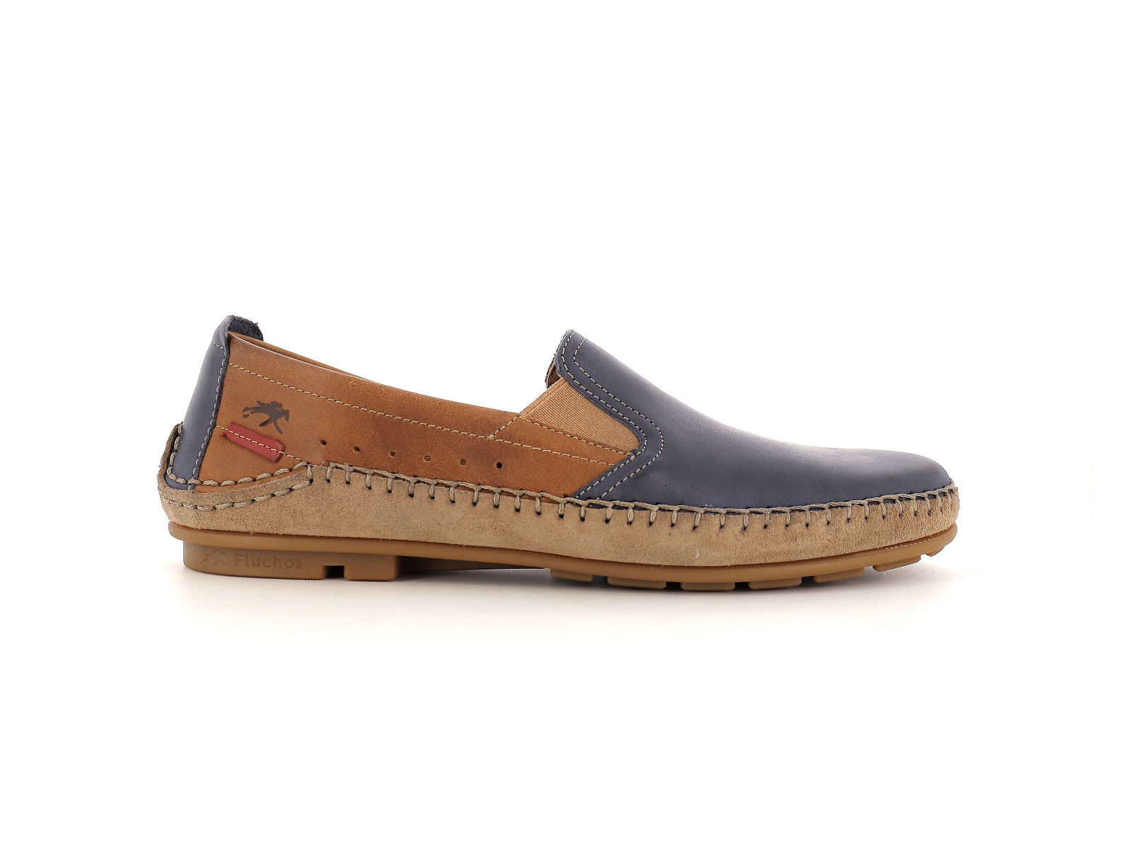 Fluchos-F1178 Cuir Marine Sable