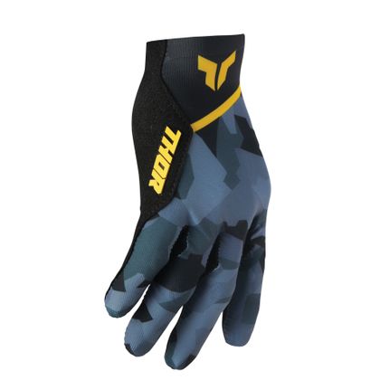 Gants cross Thor SPORT SHADOW - FEMME 2025 - Noir
