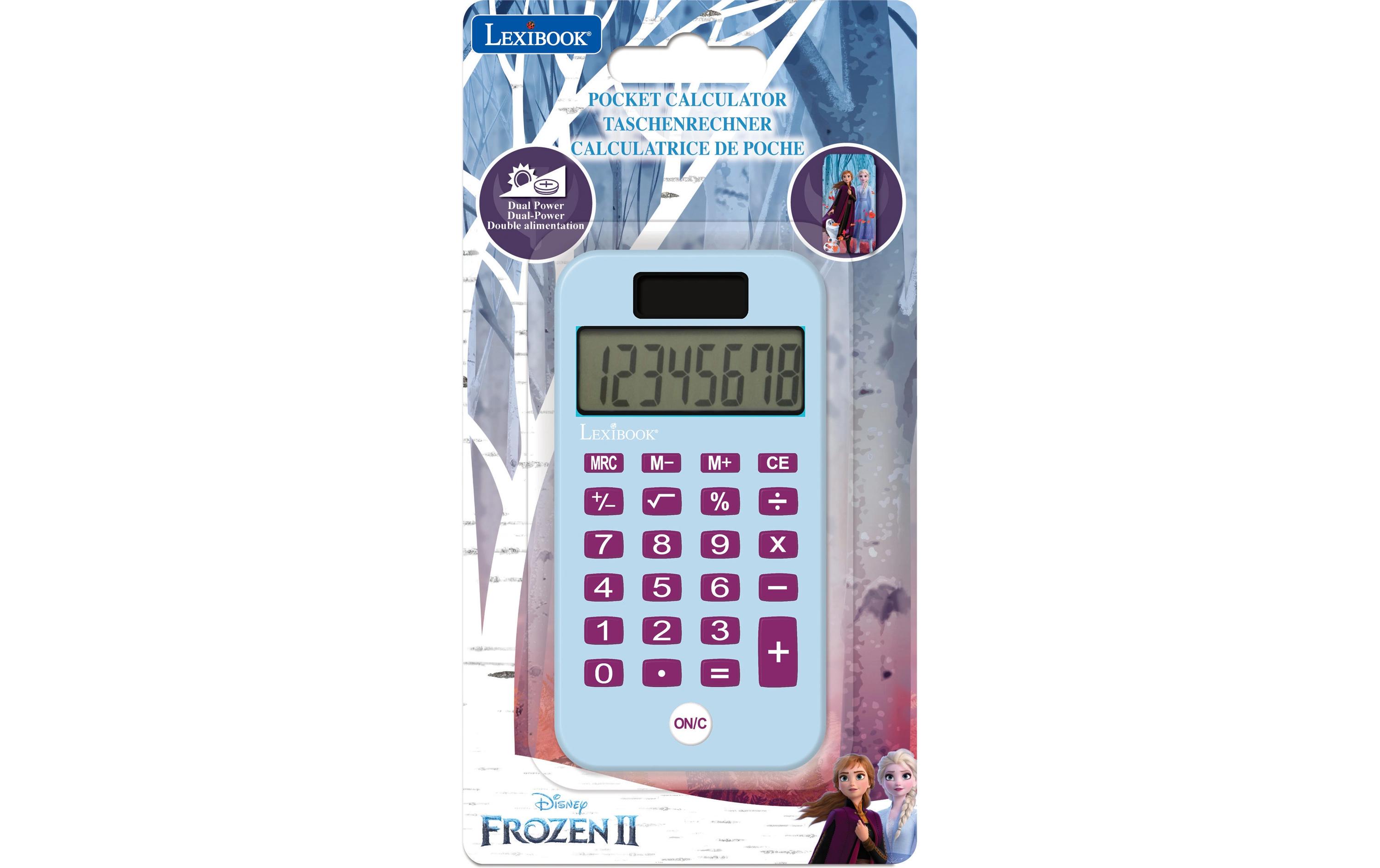 Taschenrechner Die Schneekönigin8-stelliger Taschenrechner Frozen mit Schutzabdeckung