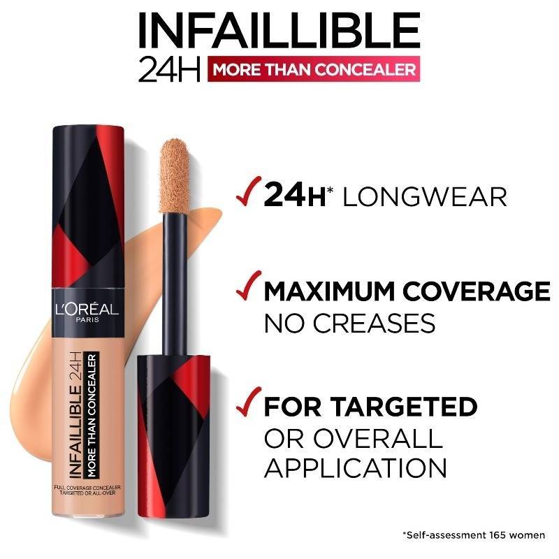 L'Oréal Paris Cosmetics Infaillible More Than Concealer 11 ml - 328 Linen