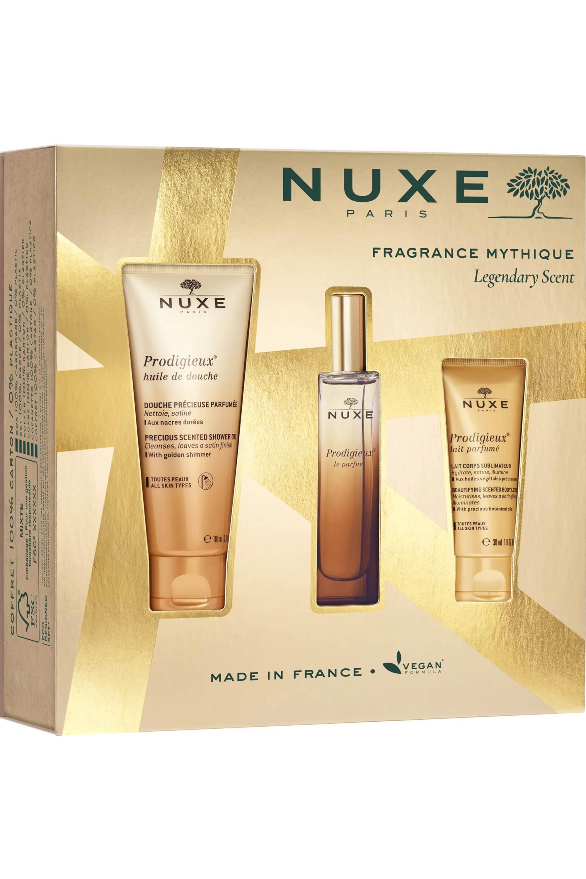 Nuxe Coffret Fragrance Mythique avec Prodigieux® le parfum 30ml-160 ml