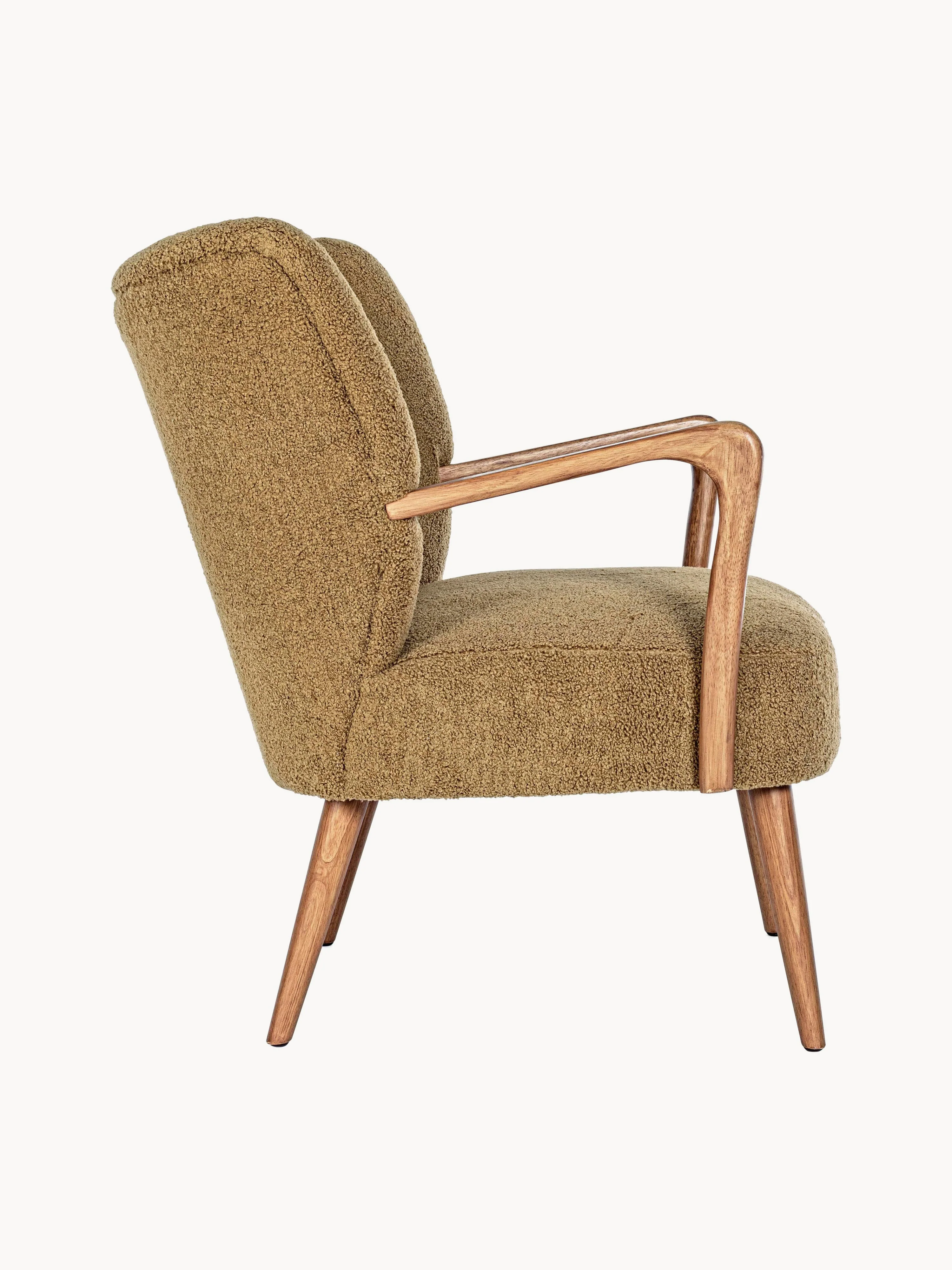 Teddy loungefauteuil Moritz met armleuningen