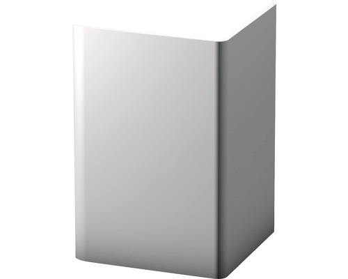 Hoekbeschermingsbeugel aluminium zilver ongeperforeerd 30 x 30 x 1500 mm