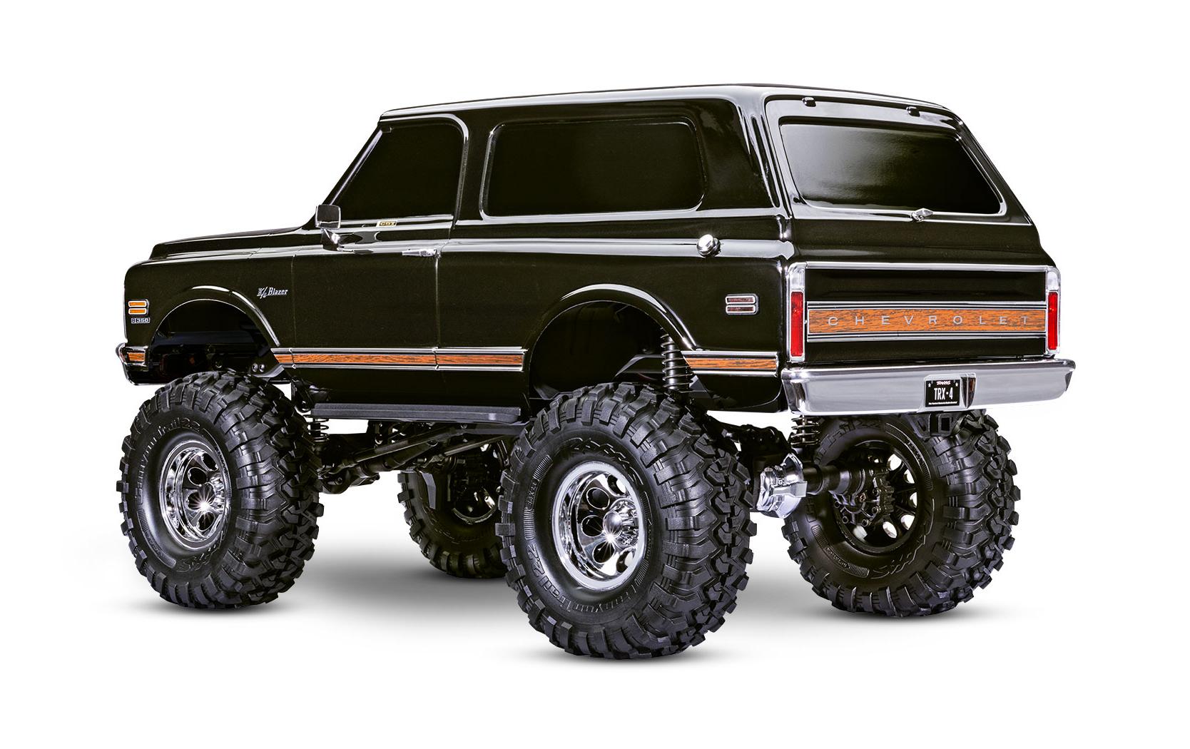 Scale Crawler TRX-4 Chevy K5 Blazer Schwarz, ARTR, 1:10<br>High Trail Rockcrawler mit Chevrolet Squarebody Karosserie