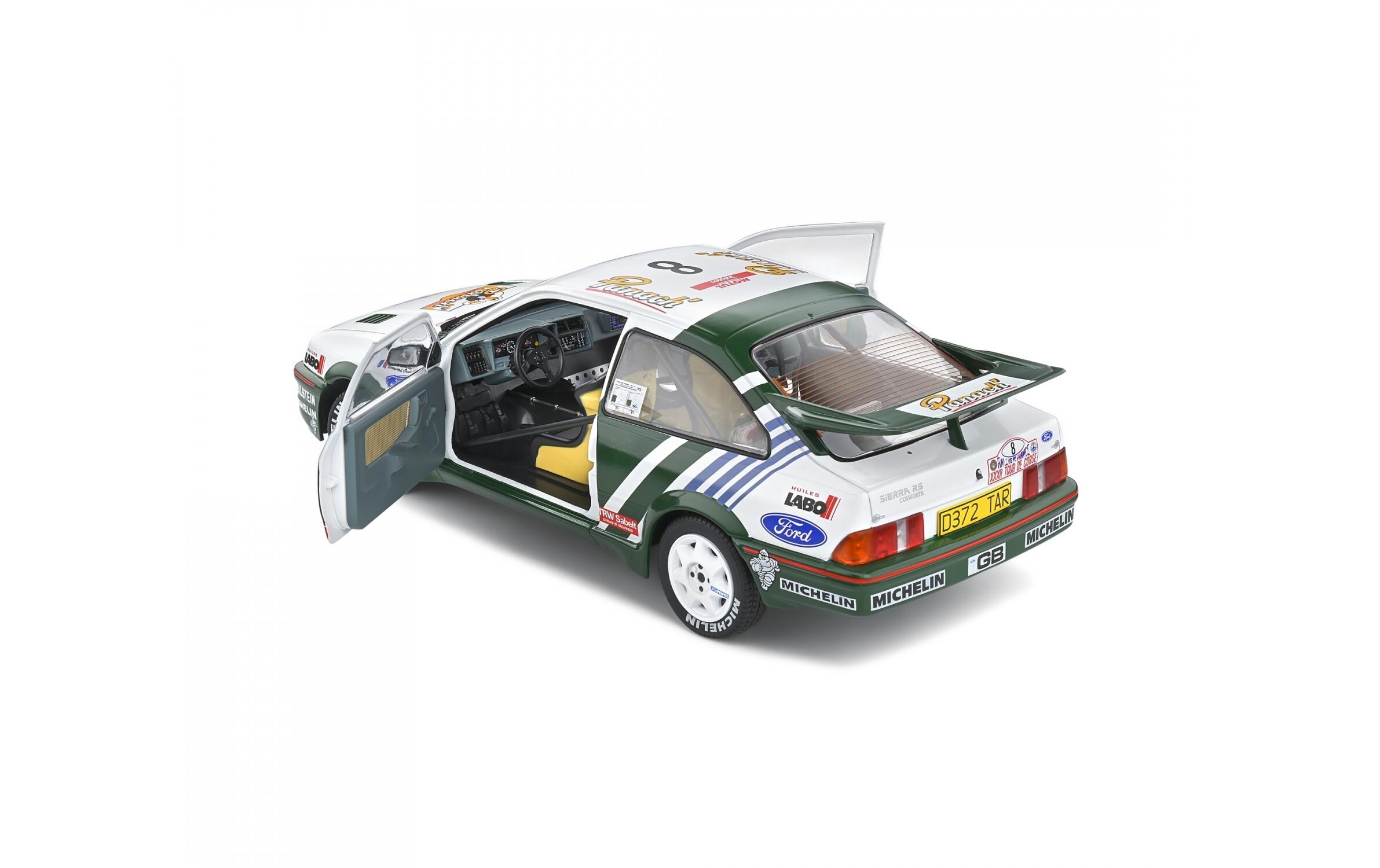 Rally Ford Sierra Cosworth #8 1:18Ford Sierra Cosworth Sammlermodell im Massstab 1:18