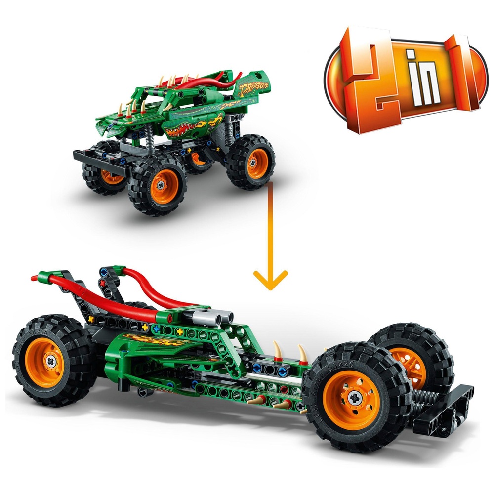 LEGO Technic 42149 Monster Jam Dragon Monster Truck Spielzeug