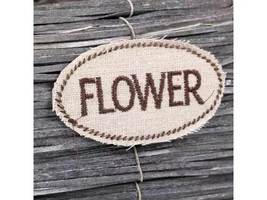 Panier en osier gris 17x17x28h