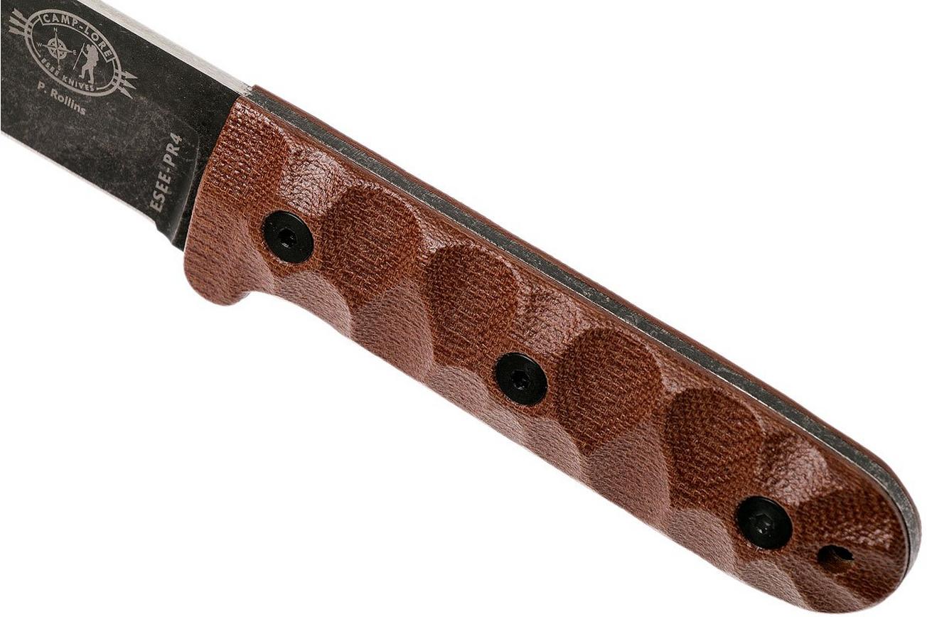 ESEE PR4 Camp-Lore bushcraftmes, Patrick Rollins design