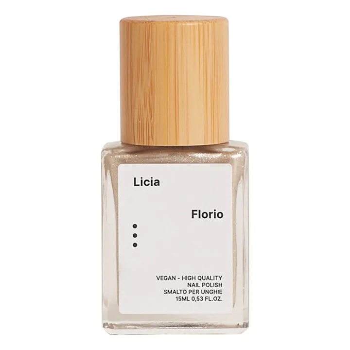 Licia Florio Vernis à ongles Mother of Pearl - 15 ml | Argenté