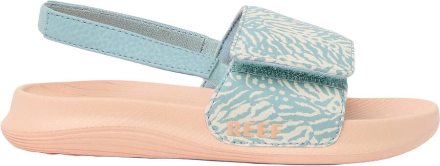 Reef slippers blauw koraal