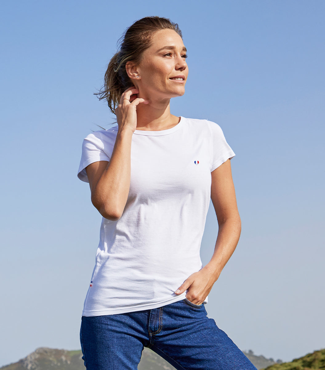 T-shirt Femme Blanc - Iconique