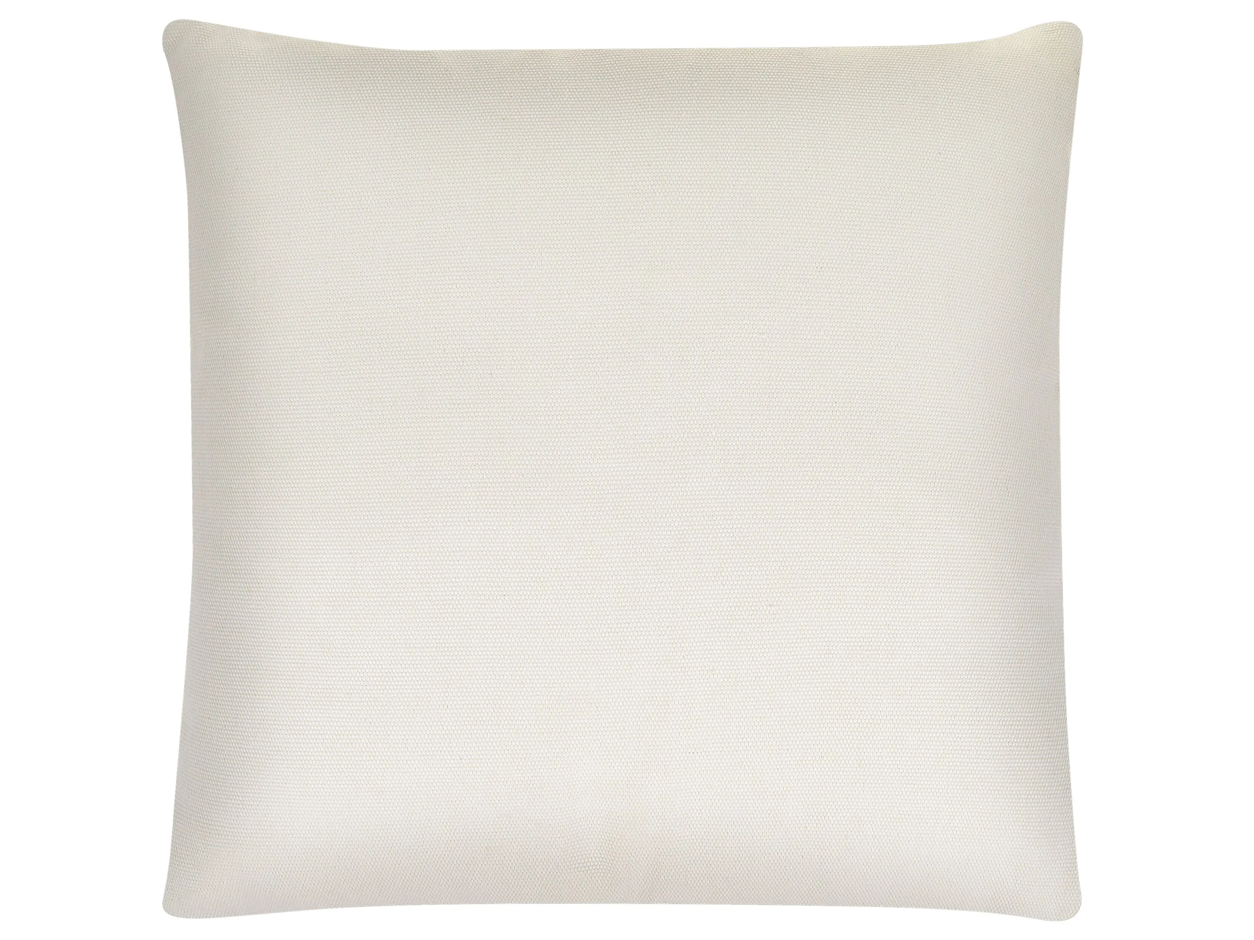 Set van 2 sierkussens DAVALLIA 45 x 45 cm Beige bladpatroon