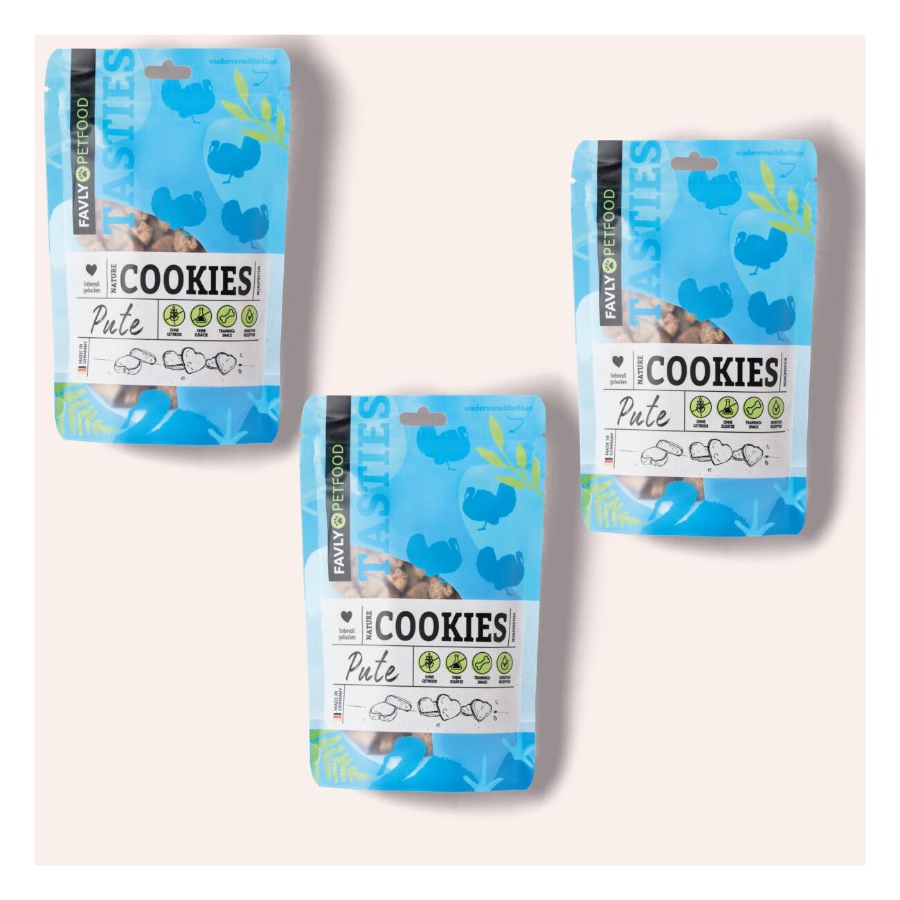 FAVLY Petfood Nature Cookies Pute 360 g
