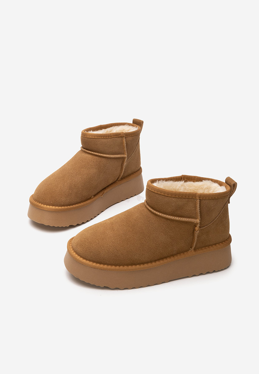 Bottes de neige femme brunes Willa