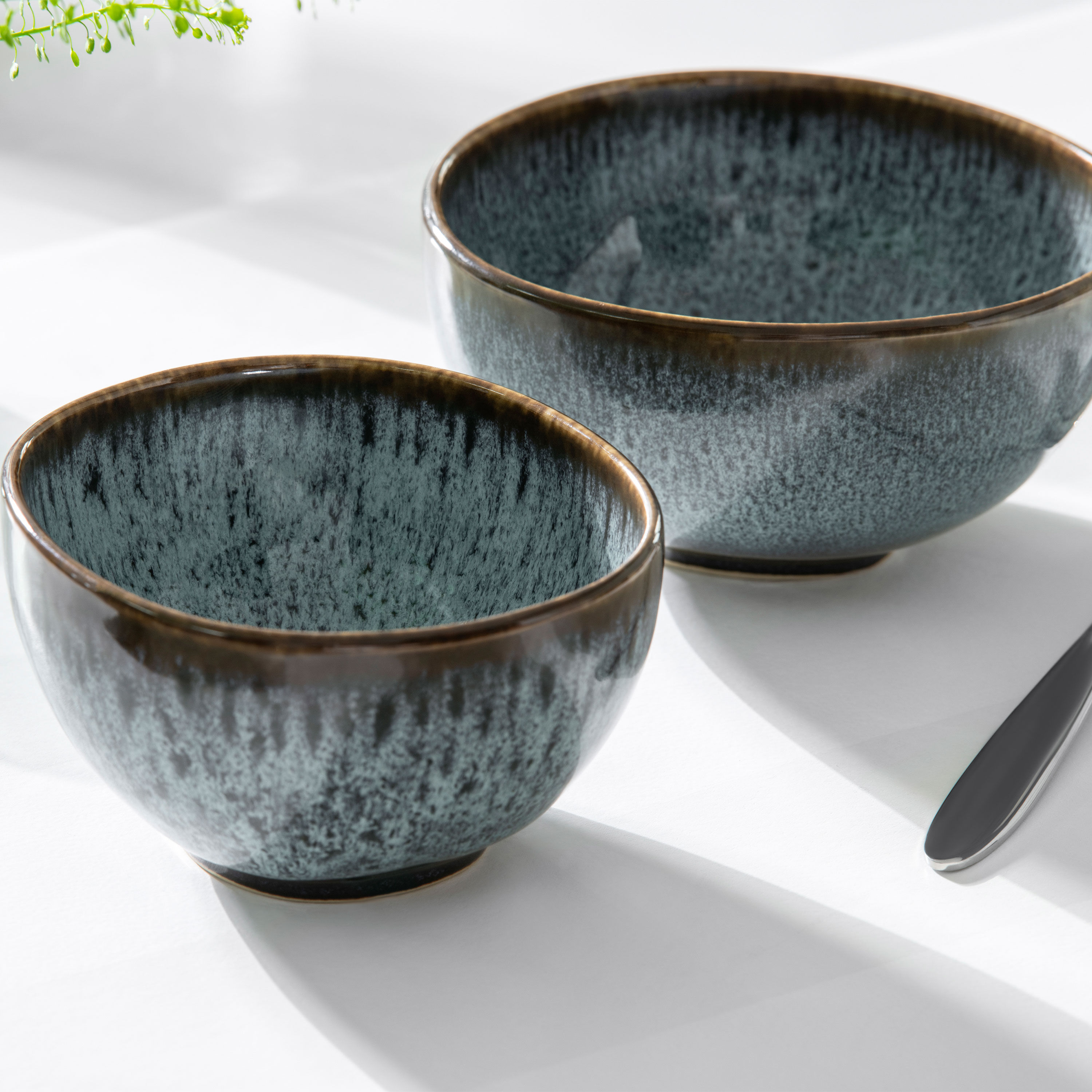 Lave Cereal bowl Blue, 9.5 oz, earthenware