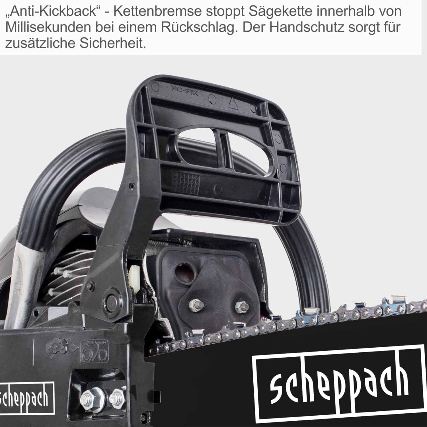 Scheppach Benizn Kettensäge CSP5300 Motorsäge 2,7 PS | 20
