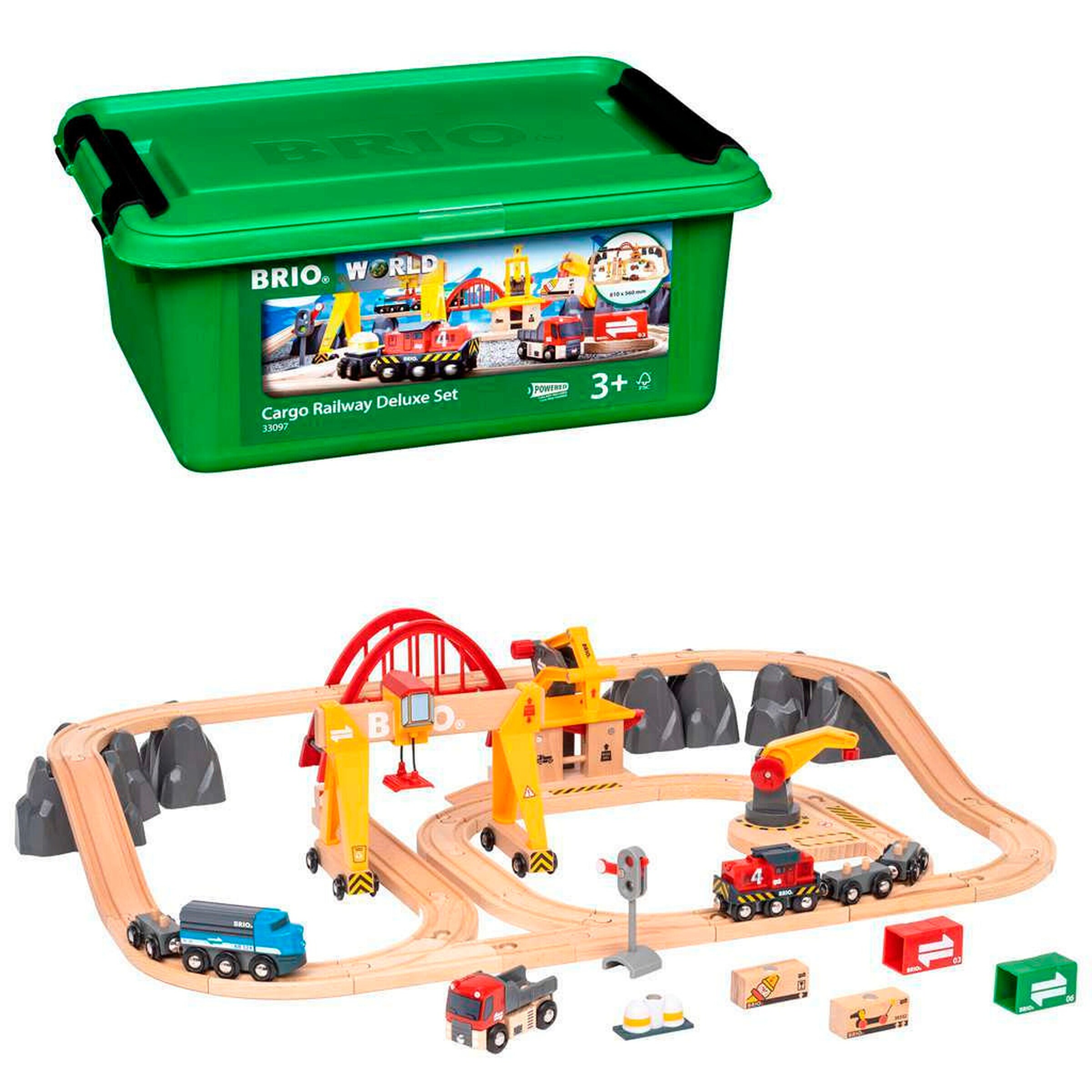 BRIO Frachten Set Deluxe