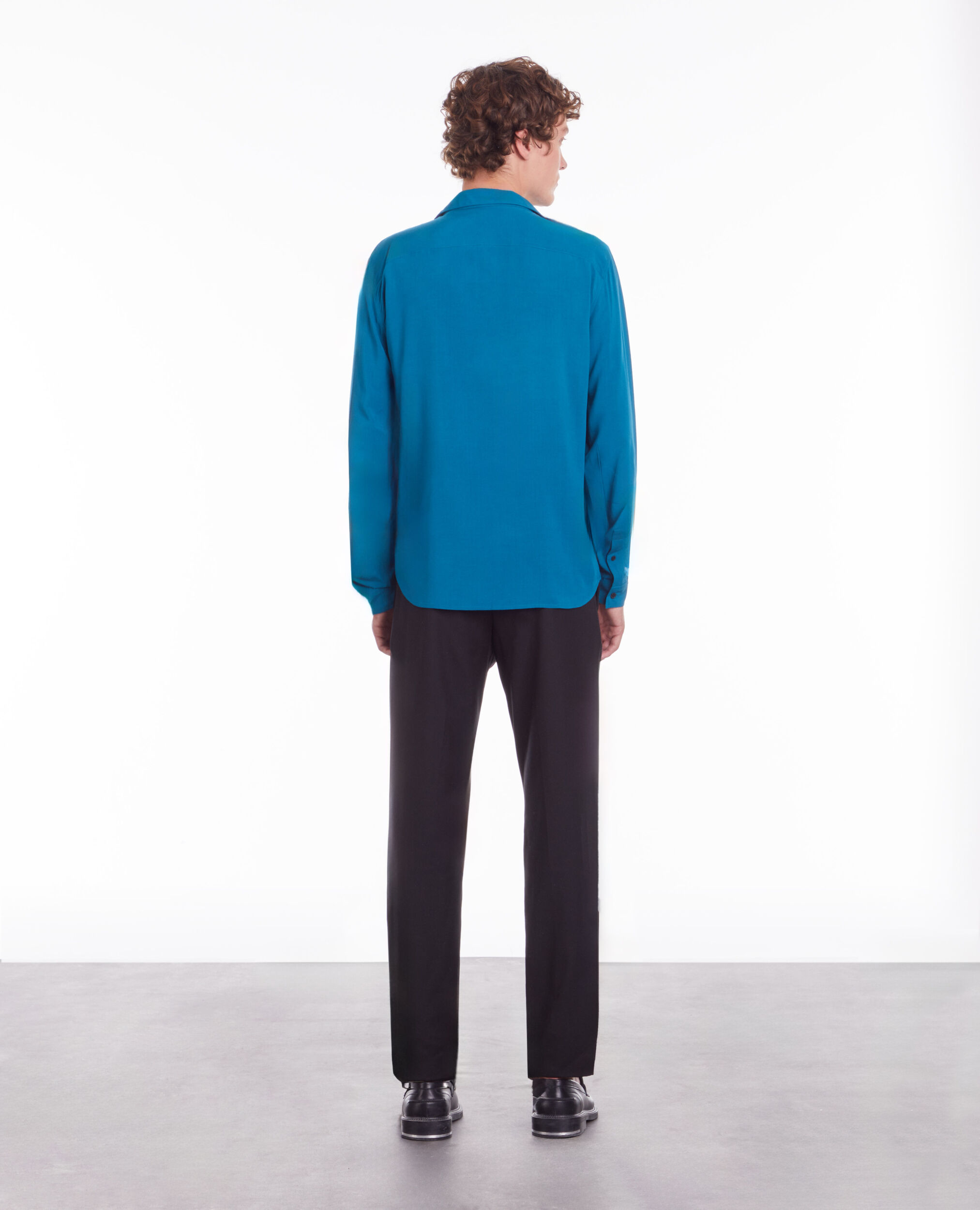 Chemise bleue