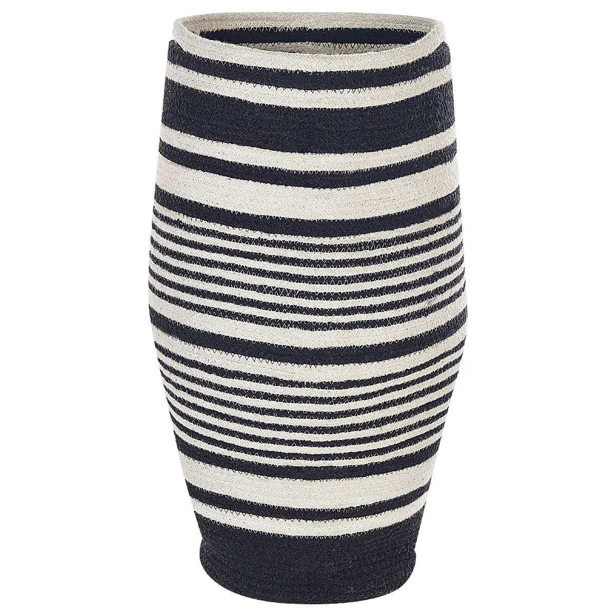 BELIANI Panier ARRAH - Blanc et Noir