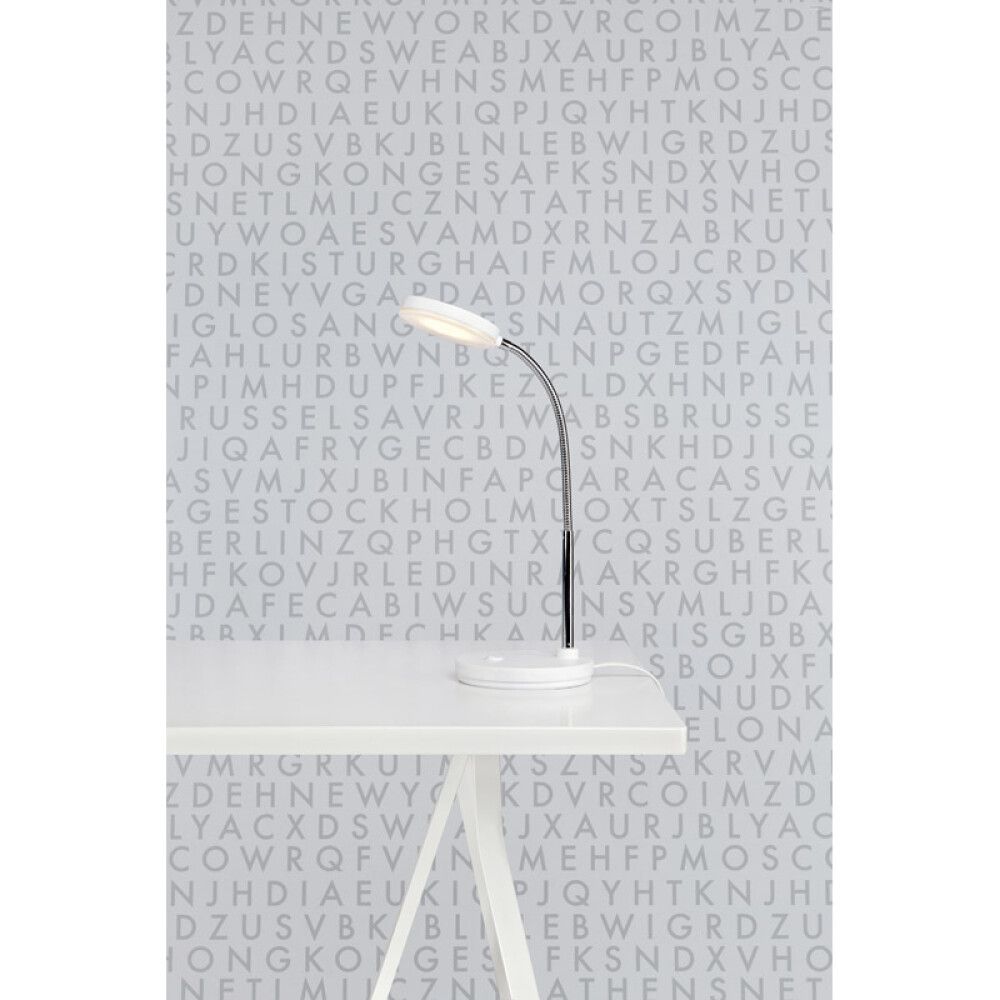 BORDLAMPE MARKSLÖJD FLEX HVIT