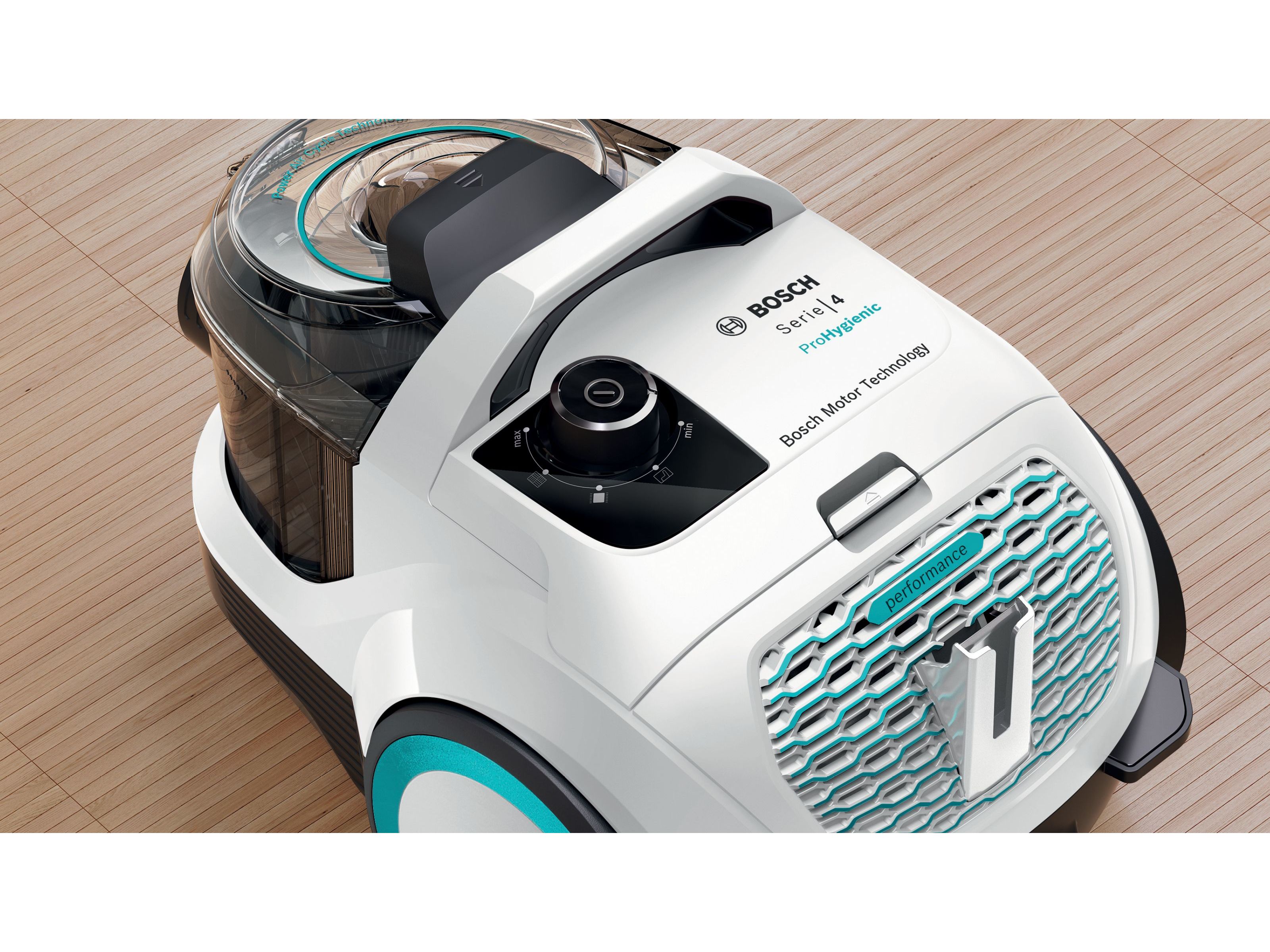 ASPIRADOR SEM SACO BOSCH BGC21HYG1 BRANCO