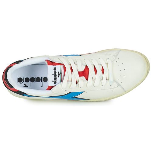 Diadora - GAME L LOW ICONA - Blanc / Bleu / Rouge