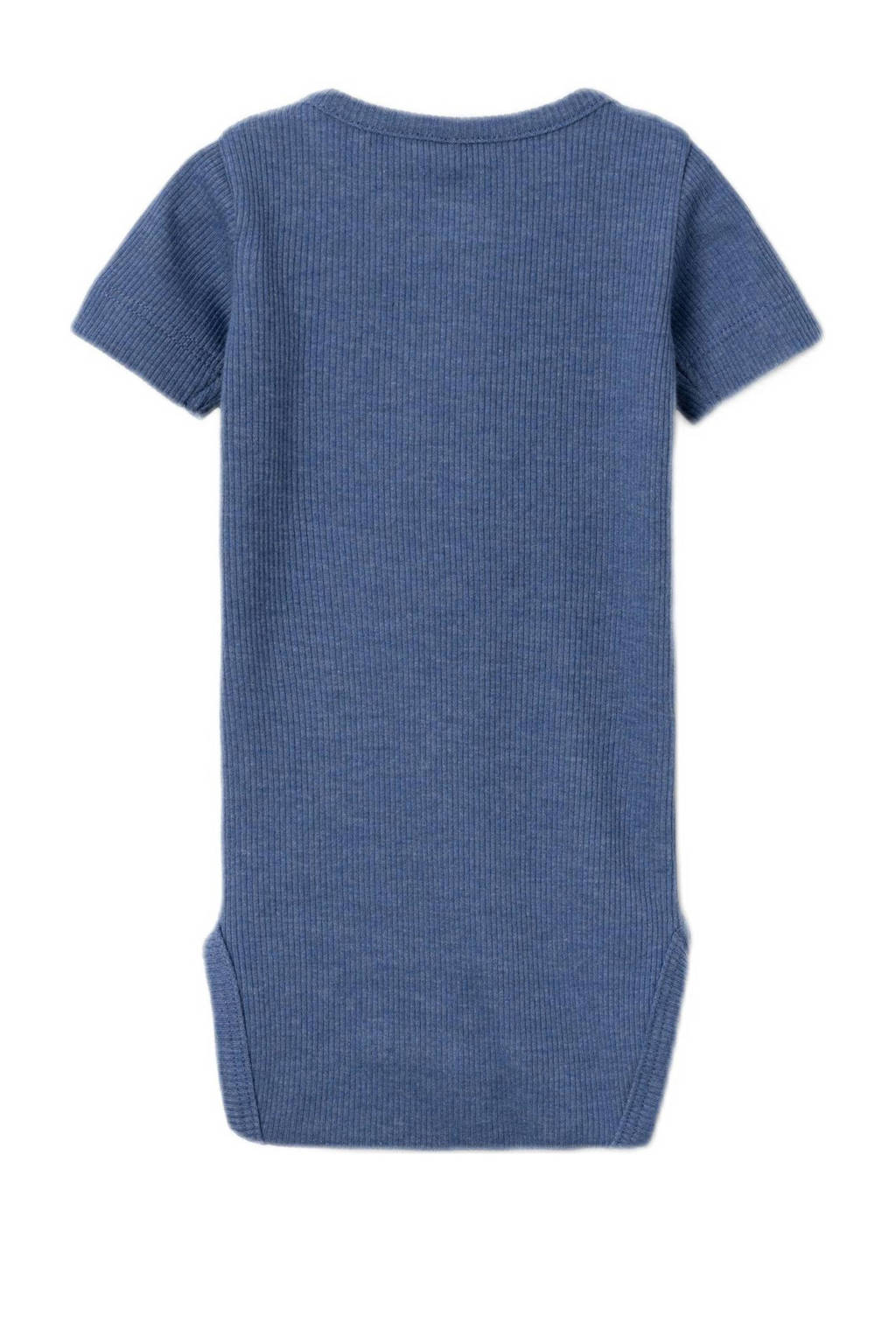 NAME IT romper NBMKAB met katoen blauw