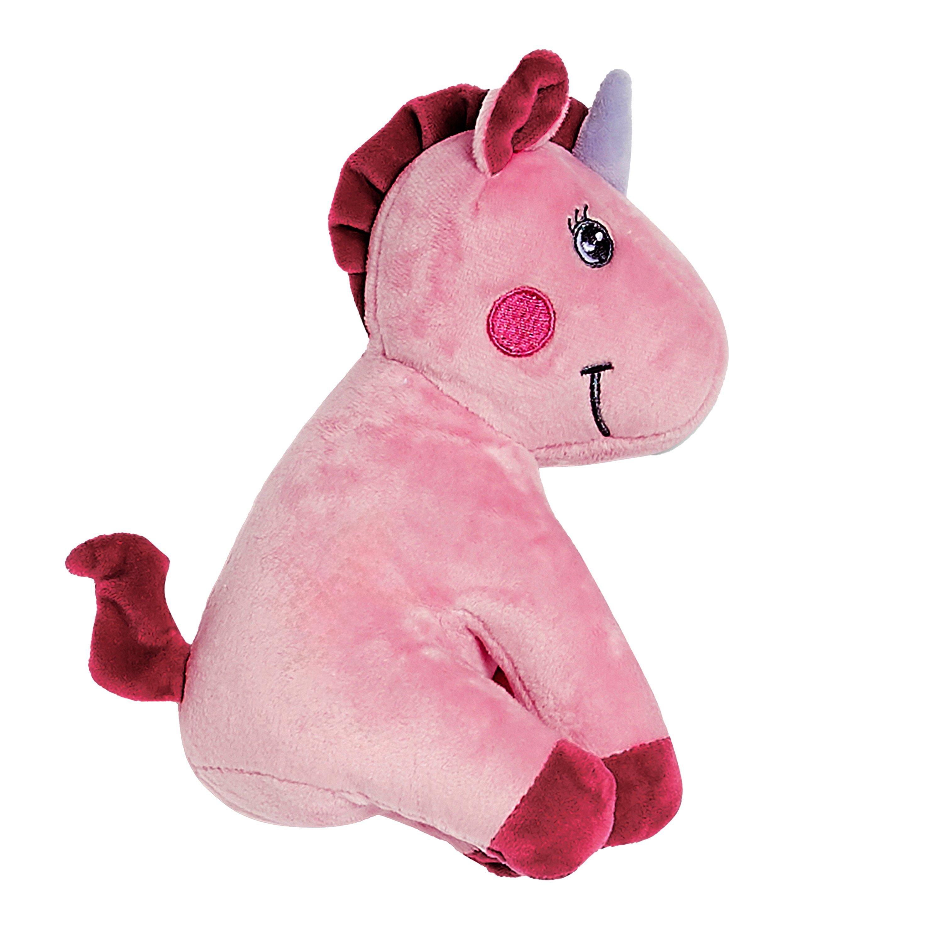 Hello World Baby Girls Unicorn Sleepsuit and Toy Set