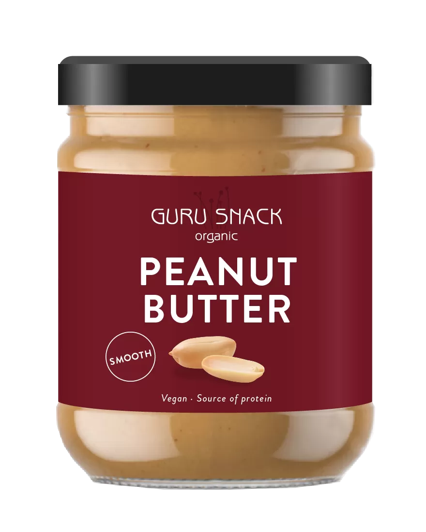 Guru Snack Peanut Butter Smooth Ø - 250 g