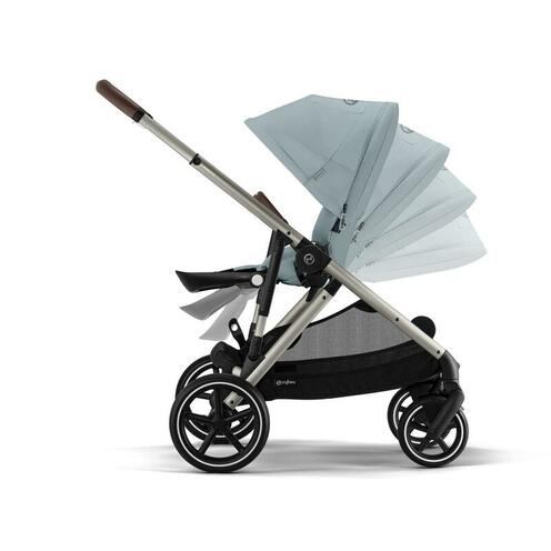 Poussette GAZELLE S Taupe Stormy Blue - CYBEX