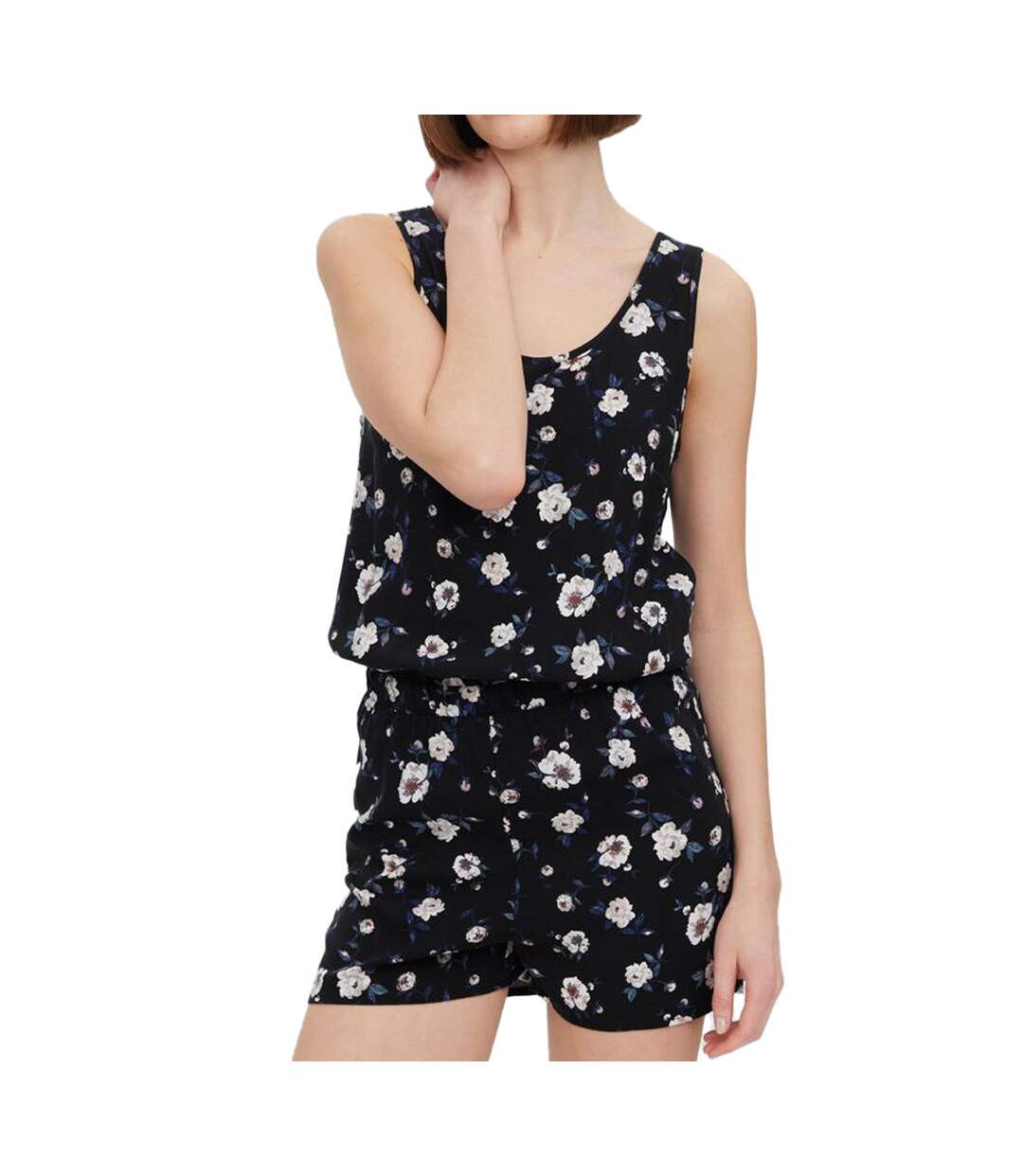Combishort Noir Imprimé Femme Vero Moda Playsuit