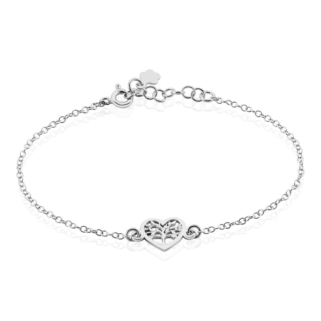 Bracelet Elwenn Argent Blanc