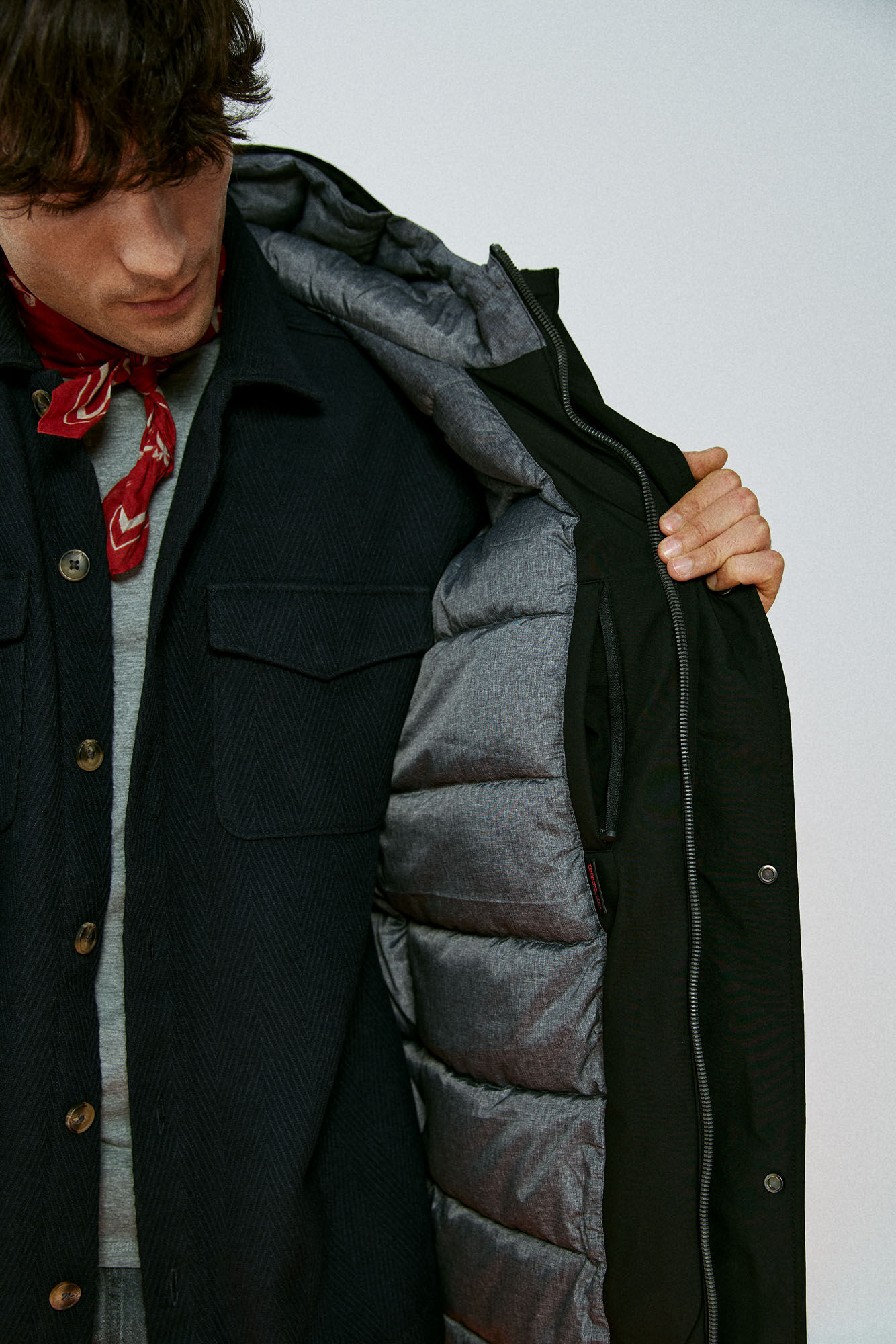 parka acolchoada térmica