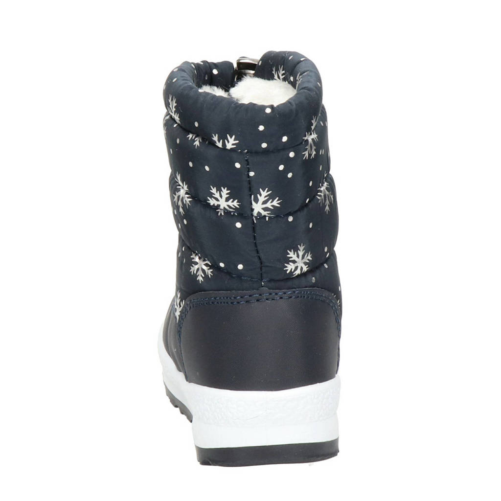 Snow Fun snowboots blauw/wit