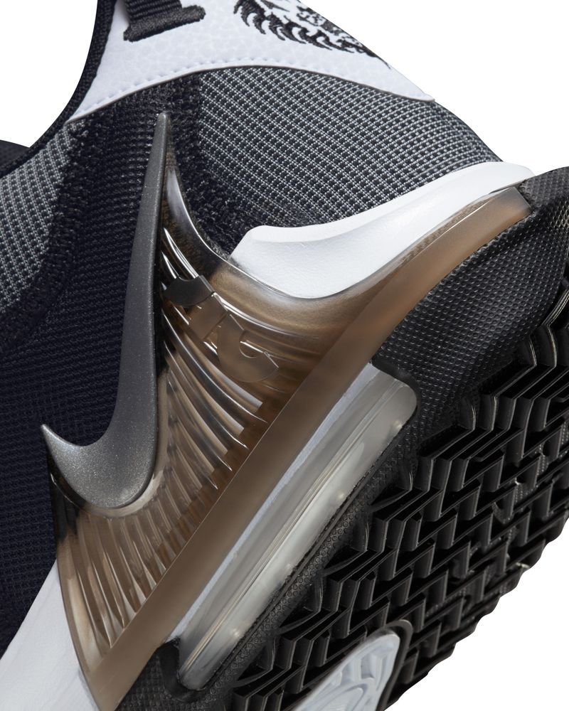 Chaussures de basket Nike LeBron Witness 7 Blanc & Noir pour homme