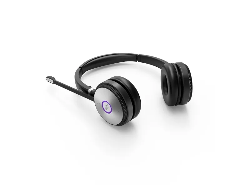 Yealink WH62 Dual - Til Microsoft Teams - headset - på øret - DECT - trådløs - Certified for Microsoft Teams