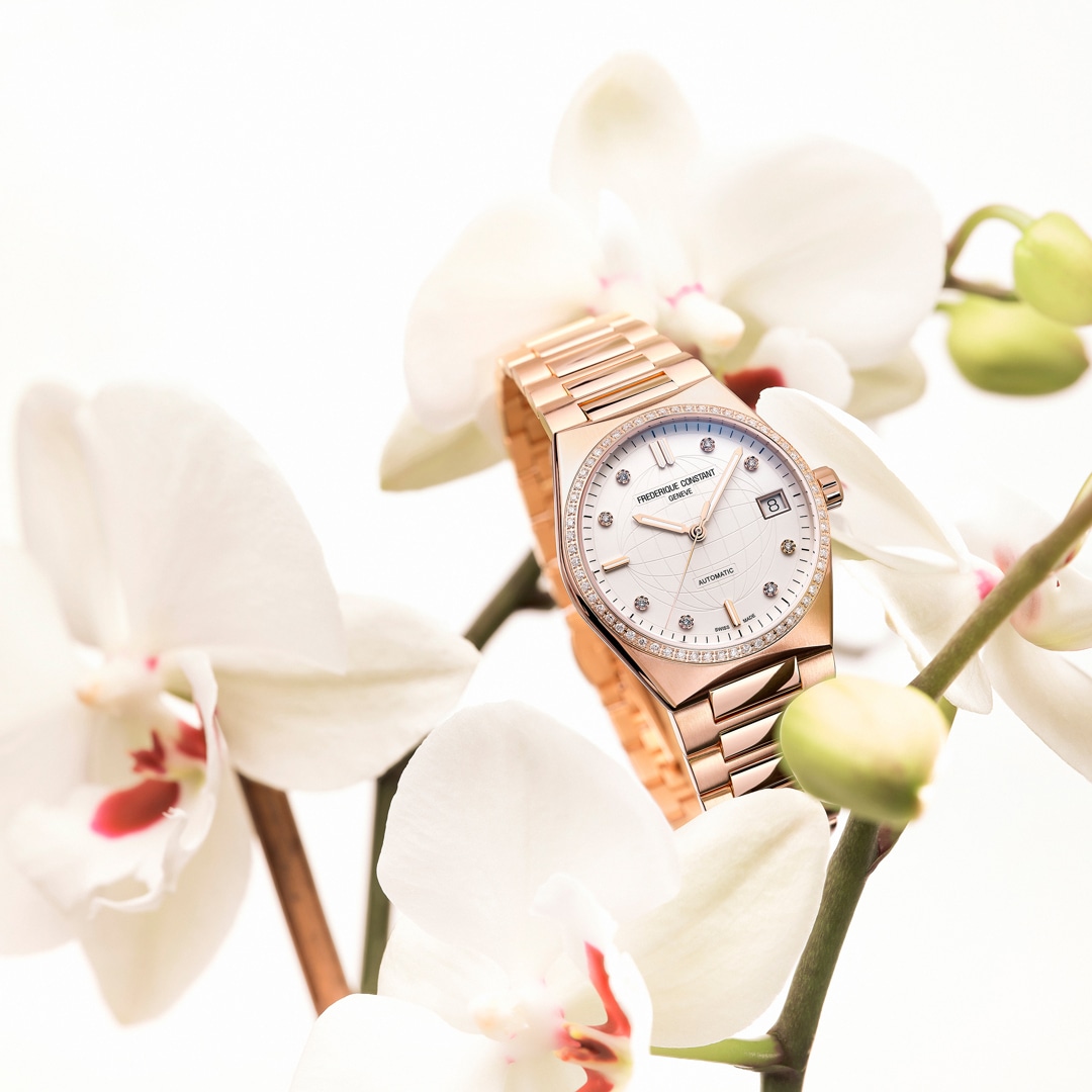 Frederique Constant Highlife Ladies Automatic Diamonds Rosé
