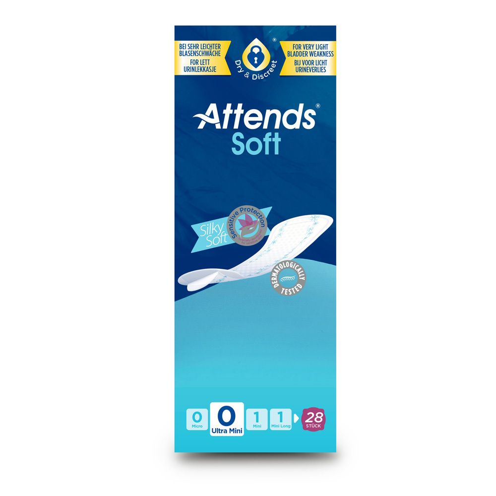 Attends® Soft 0 Ultra Mini Einlagen