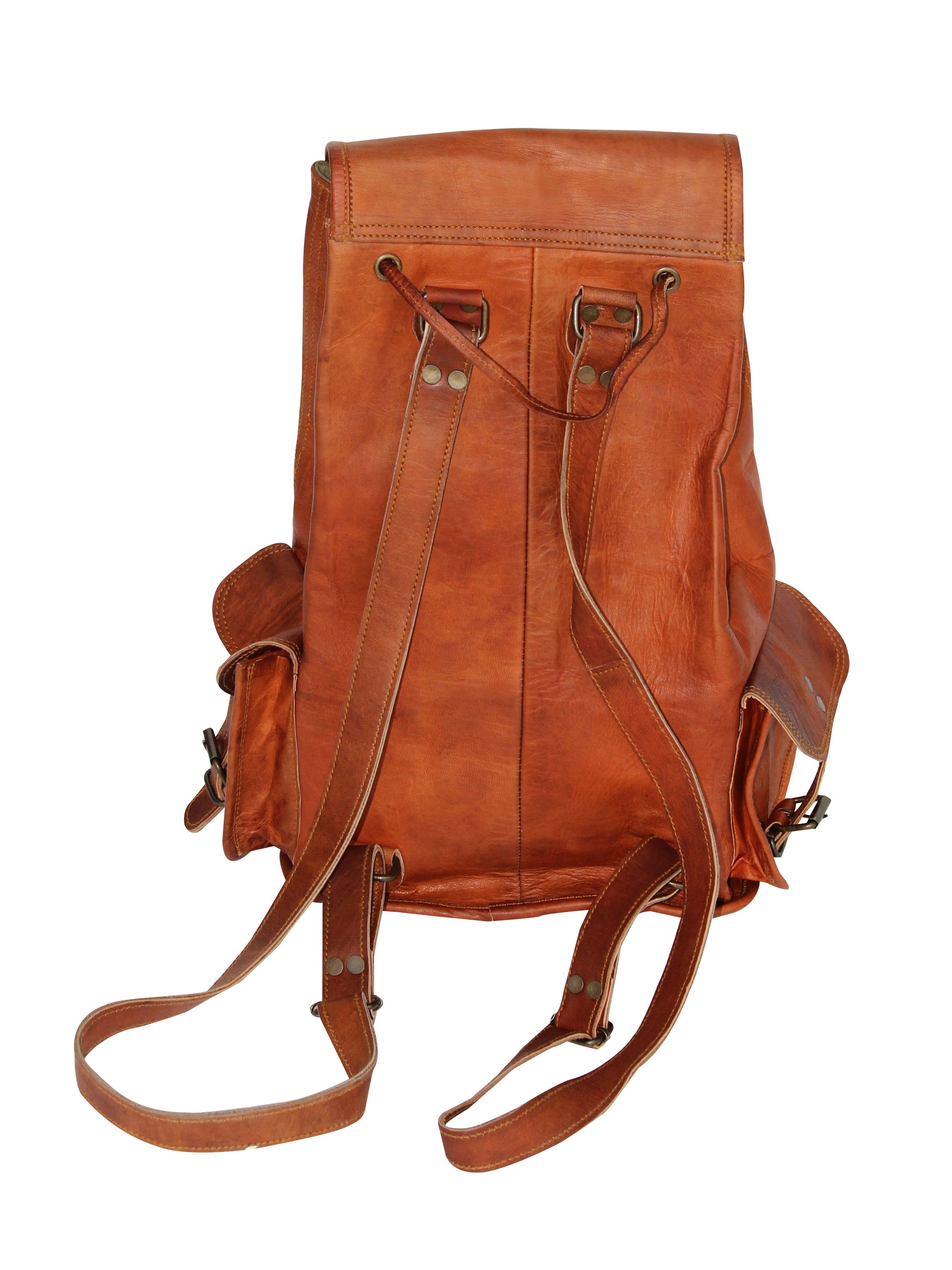 Lederrucksack BOBBIE L
